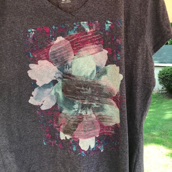 Hanes Tops - Dark gray Hanes Tee